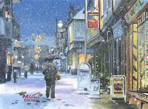 Christmas Scene Arthur Gills Paintings