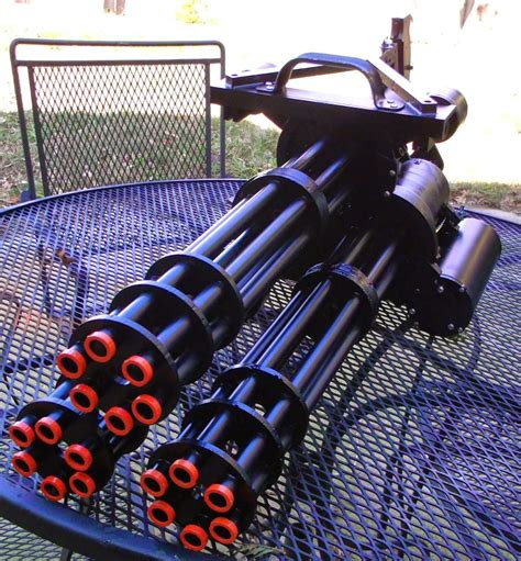 New Weapon Triple Minigun Burns Through Bullets Like Nobodys