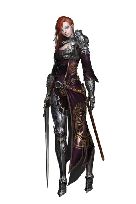 Female Knight Concept Art Characters Fantasy Character Design