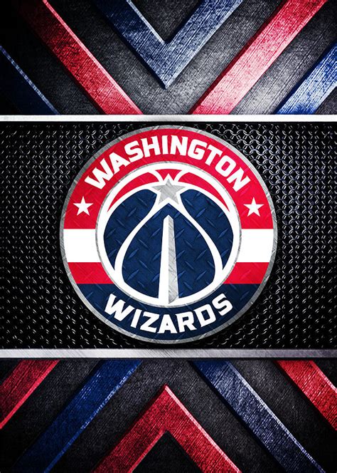 Washington Wizards Logo Art 1 Digital Art By William Ng Fine Art America