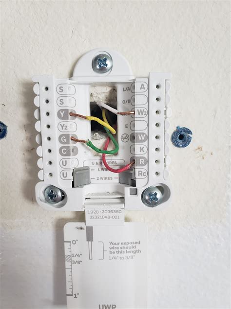 Honeywell 4 Wire Thermostat Wiring Diagram