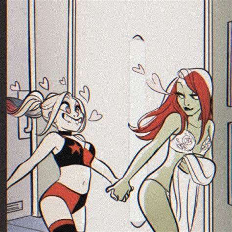 Lesbian Art Cute Lesbian Couples Character Art Character Design Harley Quinn Artwork Queer