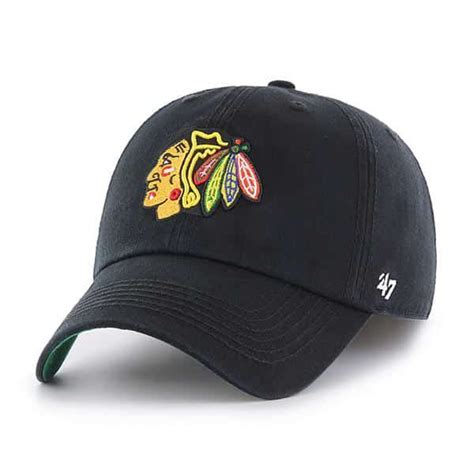 Chicago blackhawks hats are available with major deals at fanatics. Chicago Blackhawks Black 47 Brand Franchise Fitted Hat ...