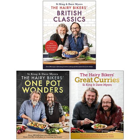 the hairy bikers collection 3 books set british classics one pot wonders great curries