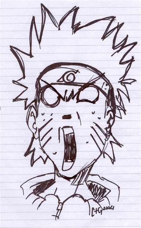 Naruto Doodle By Himlack On Newgrounds
