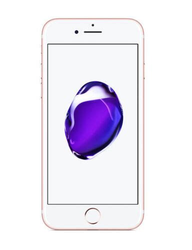 Apple Iphone 7 128gb Rose Gold Unlocked A1778 Gsm 190198071866