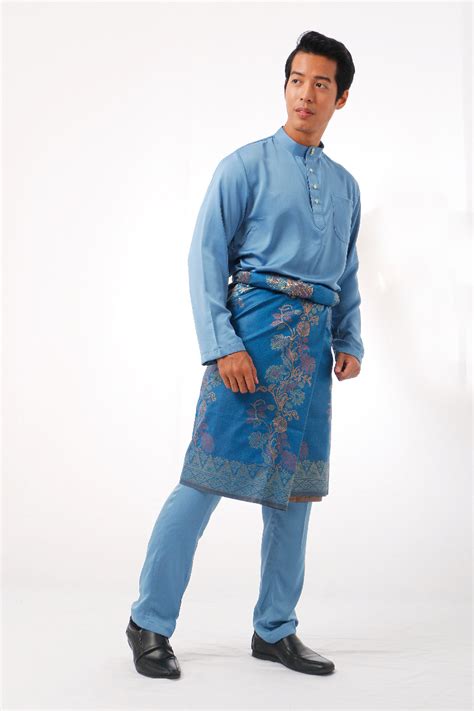 Menjahit kolar cekak musang baju melayu. Baju Melayu Cekak Musang - Malaysia's Best Online Fabric ...