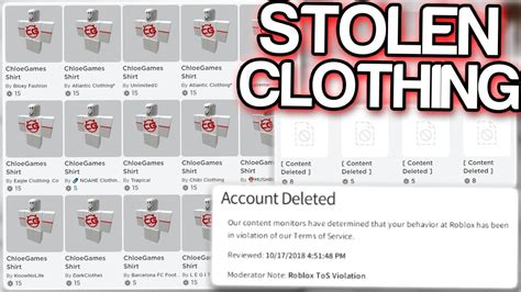 Its Way Too Easy To Steal Clothing On Roblox Catalog Youtube