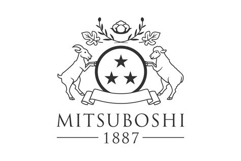 Mitsuboshi 1887 ロゴ Design Stand