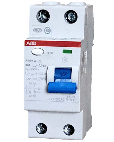 interruptor diferencial de 32 amp