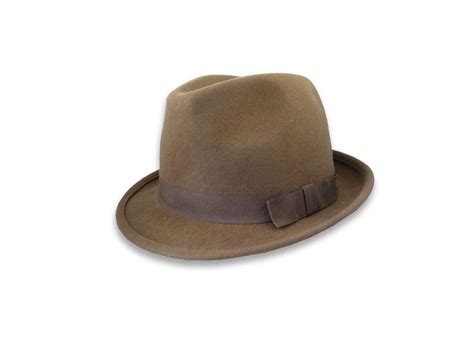 Gents Mens Brown Trilby Hat Wool Felt Trilby Its My Hat
