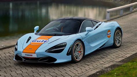 Mclaren 720s Gets Stunning Gulf Livery Painted By Hand In 20 Days