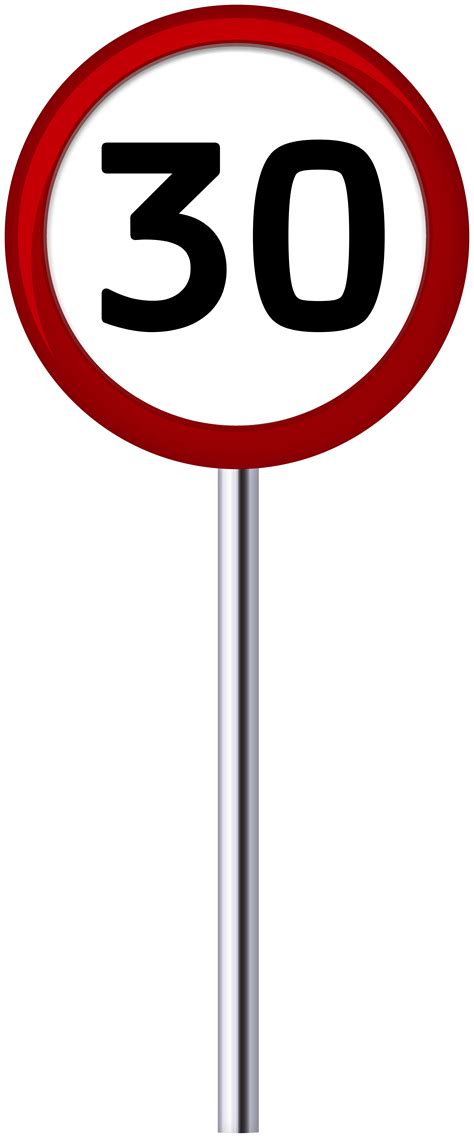 Traffic Sign Speed Limit 50 Png Clip Art Best Web Cli