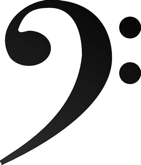 Bass Clef Clip Art At Vector Clip Art Online Royalty Free