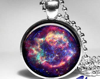 Orion Nebula Pendant Galaxy Necklace Space Jewelry Art Pendants Star