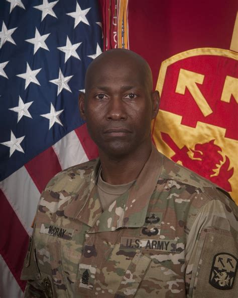 Command Sergeant Major Eric R Mccray Article The United States Army