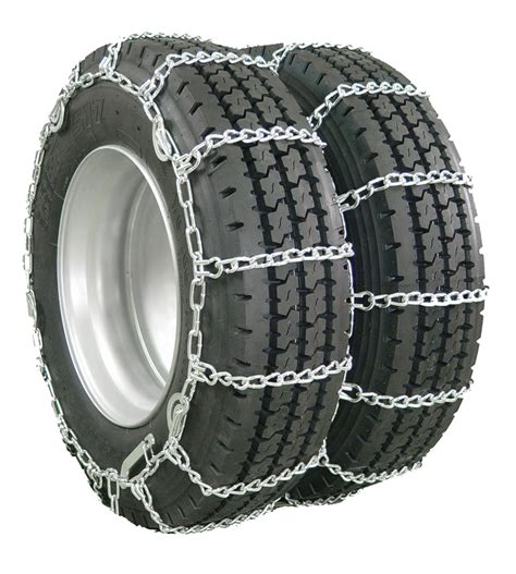 Glacier Heavy Duty Twist Link Snow Tire Chain With Cams For Heavy
