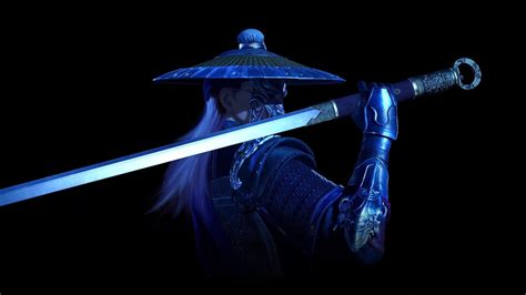 Blue Samurai Live Wallpaper