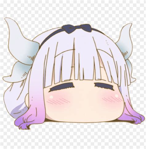 Kanna Sticker Miss Kobayashis Dragon Maid Png Transparent With Clear Background Id Toppng