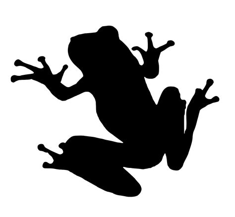 Frog Silhouette Svg