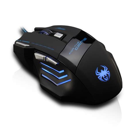 Spider 7200 Dpi Gaming Mouse 7 Button Mouse Maus Gamer Usb Wired Mouse