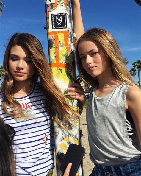 Laneya Grace And Kristina Pimenova Preteen Girls Fashion Kristina Pimenova Most Beautiful Faces