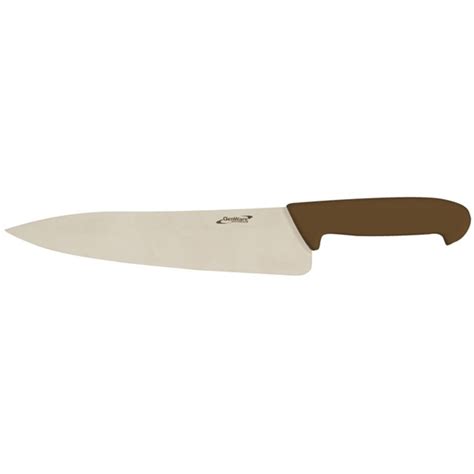 Brown Handled Chef Knife Coloured Kitchen Knives
