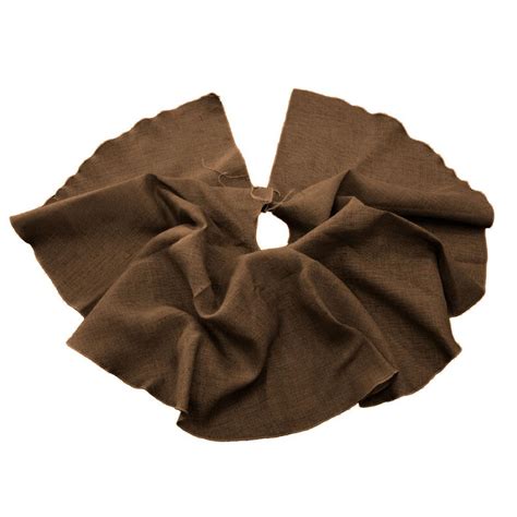 Burlap has never looked better. LA Linen 60 in. Burlap Christmas Tree Skirt Decor-60R ...