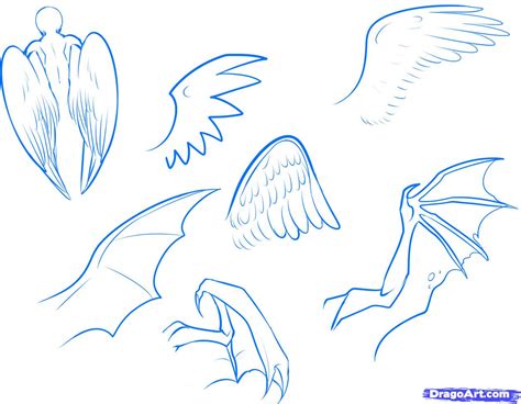 Draw Anime Wings Draw An Anime Angel Step By Step