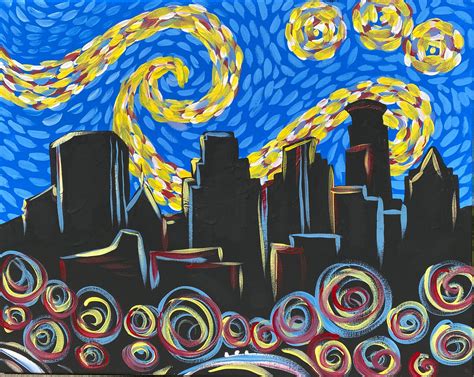 Starry Night Minneapolis Paint And Sip Minnesota