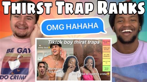 Deb Smikle Ranking Tiktok Thirst Traps Because Were Freaky Asf😩