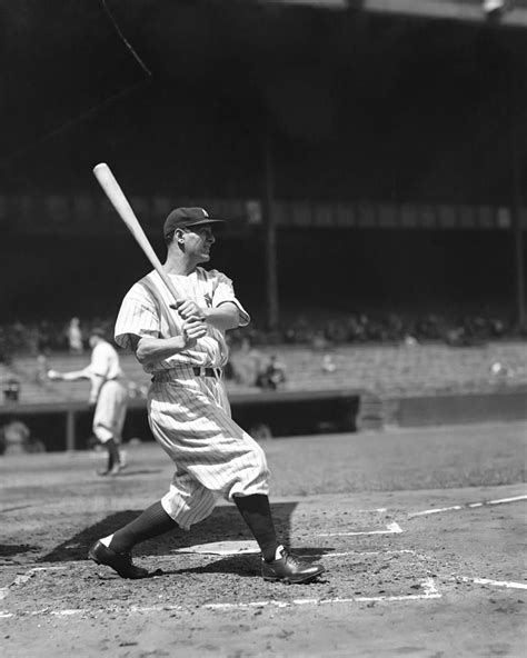 lou gehrig great swing by retro images archive lou gehrig retro images retro