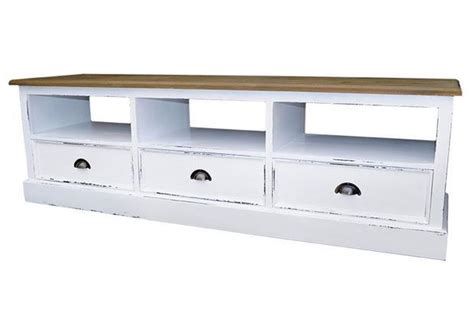 Ce meuble tv long de 180 cm accueillera un beau téléviseur, il possède 4 tiroirs et 3 niches ouvertes offrant suffisamment d'espace de rangement pour. Acheter votre meuble télé en pin massif blanc avec niche ...