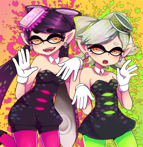 Squid Sisters By Nisothestrawberry On Deviantart