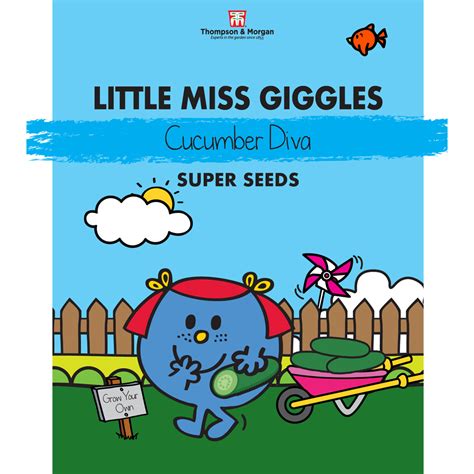 Mr Men™ Little Miss™ Little Miss Giggles Cucumber Diva Seeds Thompson And Morgan