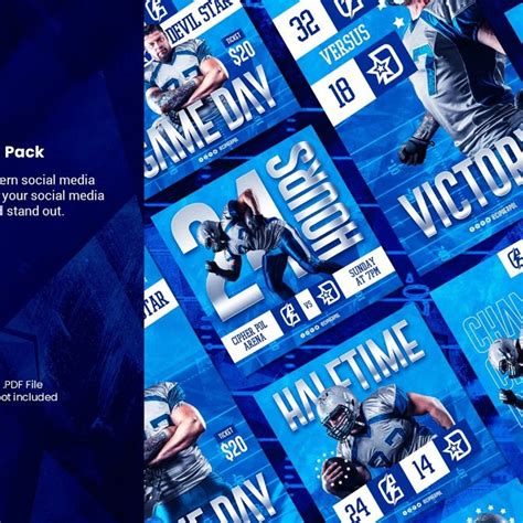 Football Social Media Pack Artofit