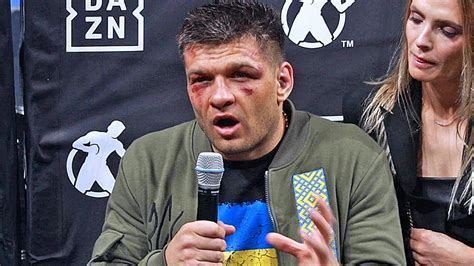 Gutted Sergiy Derevyanchenko Full Post Fight Press Conference Vs