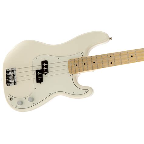 DISC Fender Standard Precision Bass MN Arctic White Gear4music