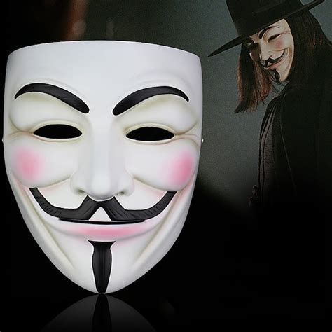 Scary Movie V For Vendetta Mask Halloween Mask Adults Mens Scary