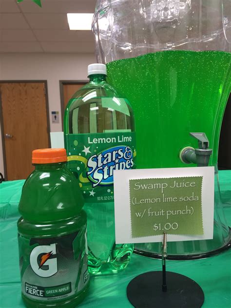 Swamp Juice For Shrek Shrek Lemon Lime Soda Fruit Punch