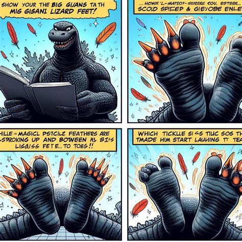 Godzilla Tickles By Racer5678 On Deviantart