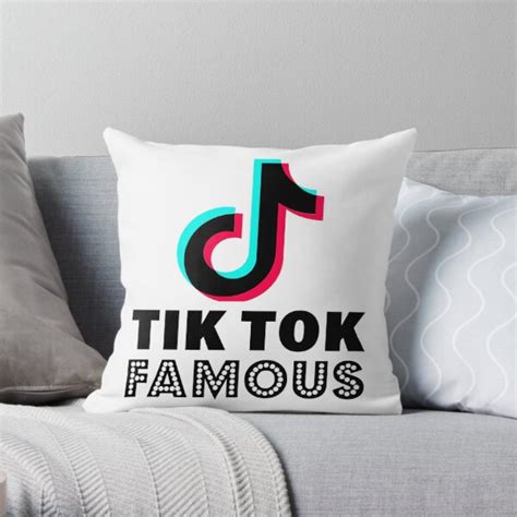 Tik Tok Pillows And Cushions Redbubble