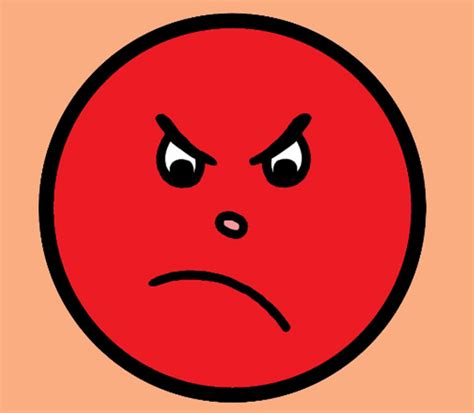 Red Mad Face Clipart Best
