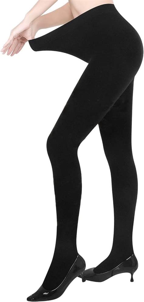 tights ladies women s winter warming fleece lined thick thermal full foot tights s xxl clothes