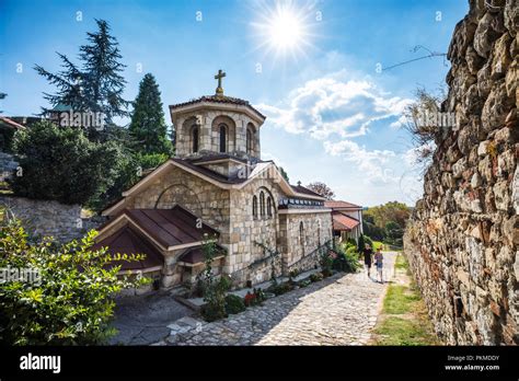 Saint Petka Ortodox Church At Kalemegdan Fortress In Belgrade Stock