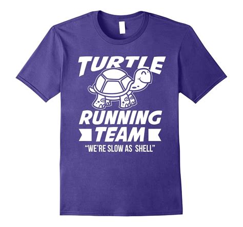 Funny Turtle Running Team Shirt Shirts With Sayings Pl Polozatee