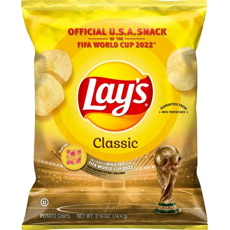 Lays Classic Potato Chips 2625 Oz Bag