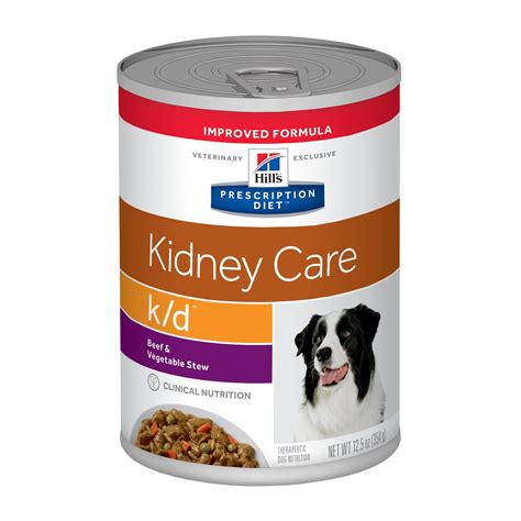Hill's prescription diet k/d feline (cat food): Hill's Prescription Diet k/d Kidney Care Beef & Vegetable ...