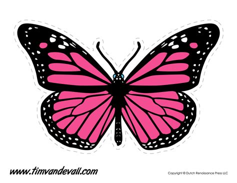 Printable Butterfly Tims Printables