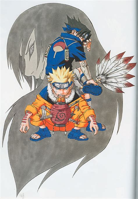 Naruto Artbook Scans